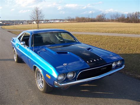 1972 Challenger Classic Dodge Muscle Cars Wallpapers Hd Desktop