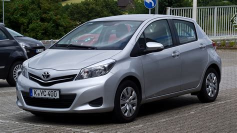 Filetoyota Yaris Xp130 Frontansicht 21 Juli 2012 Heiligenhaus