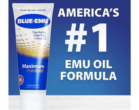Blue Emu Pain Relief Cream Maximum Arthritis 3 Oz The Online