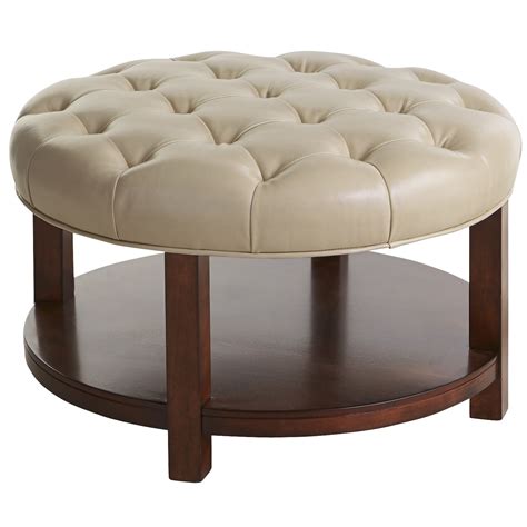 You can never have too many hiding places for your stuff. Furniture: Amazing Round Storage Ottoman For Home ...