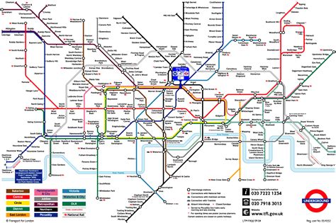 146098 detailed london underground tube map decor wall print poster. London Tube Map | World News