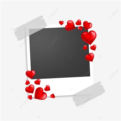 Valentines Day Heart Polaroid Exquisite Photo Frame Valentine S Day