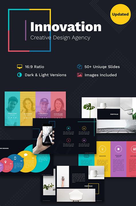 Innovation Creative Ppt For Design Agency Powerpoint Template For 20