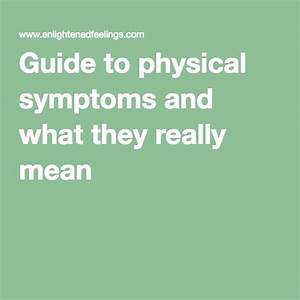 Louise Hay Guide To Physical Symptoms And What They Really Mean
