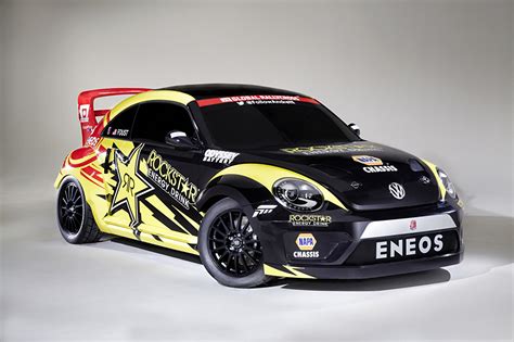 Fonds Decran Volkswagen Tuning 2014 Beetle Red Bull Global Rallycross