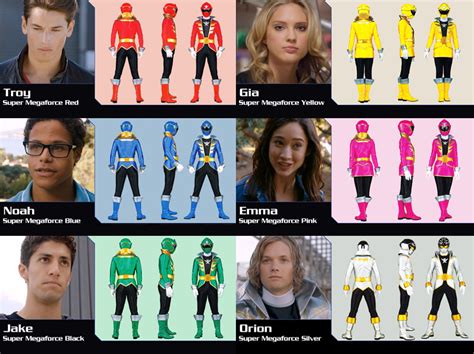 Do you like this video? Power Rangers Super Megaforce Season 21 by gera26 on ...