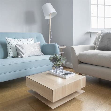 Ikea's solid pine nornäs coffee table is the perfect coffee table for those of you who like to diy 80% of the way. oak coffee table for small spaces by urbansize ...
