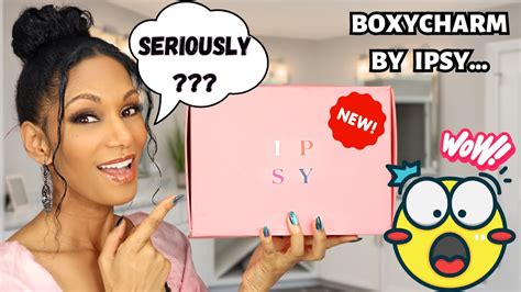 New Boxycharm By Ipsy April│first Box Try On Review And Unboxing Youtube