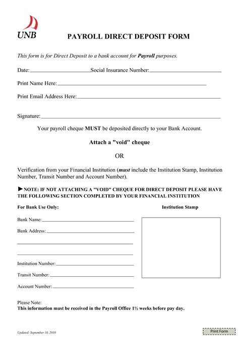 Deposit Form Template Ten Benefits Of Deposit Form Template That May