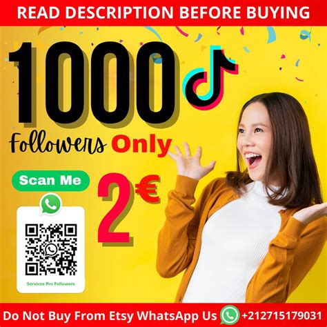 Tiktok 1000 Followers 1k Tiktok Get Them Now Read Etsy