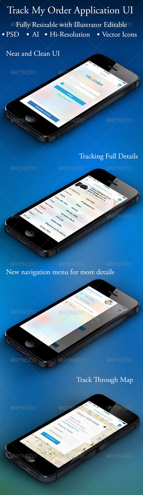 It said the estimated delivery date was today. Track My Order Application by harishreddyv4 | GraphicRiver