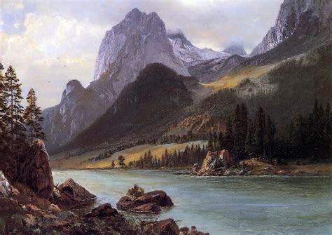 Rocky Mountain Landscape Painting Oilpaintingsforsale Oilpaintings