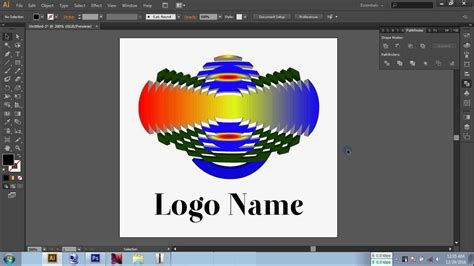 In This Video I Will Show You How To Design A Vibration Logo In Adobe