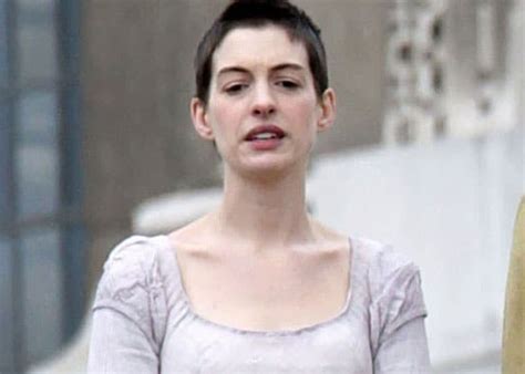 Anne Hathaways Short Hair Makes Her Look Like Her Gay Brother
