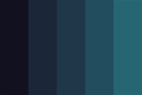 Dark Silk Teal Edition Color Palette Colorpalettes Colorschemes