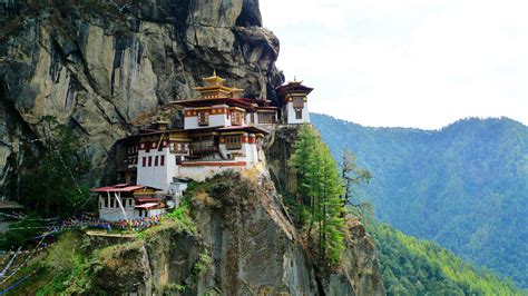 Architecture Tigers Nest Paro Taktsang Paro Valley Bhutan