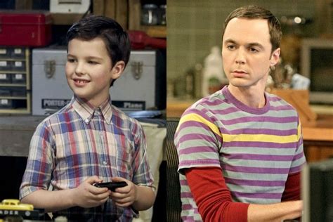 Cute Snap Of Big Bang Theorys Jim Parsons With Young Sheldon Star Is