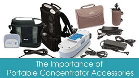 Importance Of Accessories For Portable Oxygen Concentrators