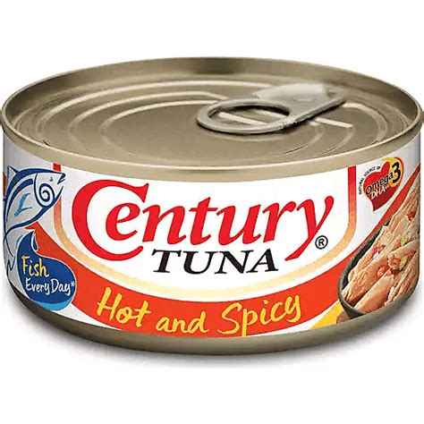 Century Tuna Hot And Spicy 180g Canned Seafood Walter Mart
