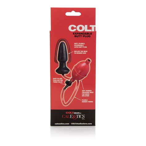 Cal Exotics Colt Expandable Butt Plug Inflatable Anal Balloon Pump Probe 716770030719 Ebay