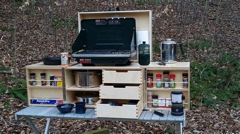 You have those four boxes which you can store inside. Camp Kitchen Box | New Design and Models 2020 - The ...