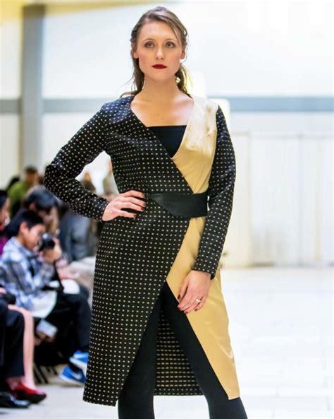 Gold And Black Long Designer Coat Seattle Fashion Boutique Kahini
