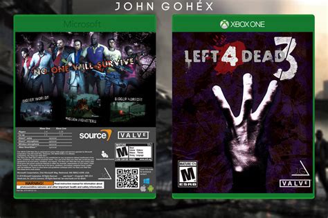 Left 4 Dead 3 Fan Made Box Art By Johngohex On Deviantart