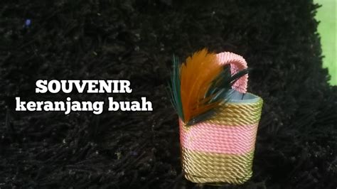 Papan kayu setebal 1 cm (kamu bisa memanfaatkan talenan). Membuat kerajinan dari benang wol# keranjang Buah - YouTube