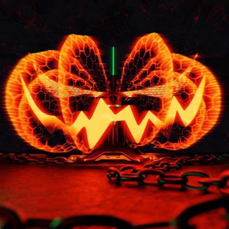 Artstation Cyber Pumpkin