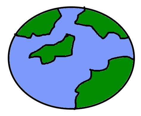Desenhos Do Planeta Terra Ilustração De Um ícone De Globo Do Planeta