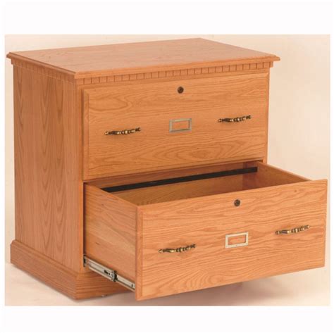 2 Drawer Lateral File Cabinet Home Wood Furniture