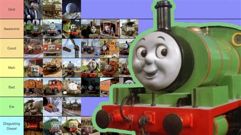 Ranking EVERY Character From Thomas The Tank Engine And Friends CLASSIC THOMAS TIER LIST YouTube
