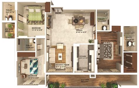 4 Bhk Apartments In Gomti Nagar Luxury Flats In Lucknow Kingston