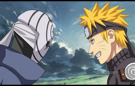 Naruto Vs Obito Wallpaper By Honyakusha San On Deviantart