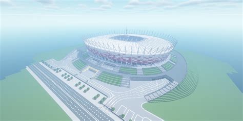 Minecraft Players Real Life Soccer Stadium Build Is Extremely Accurate