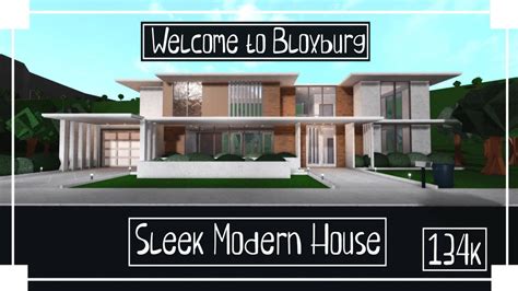 Bloxburg Modern Mansion Speed Build Roblox