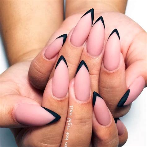 87 examples of beautiful pointy nails designs fashionre