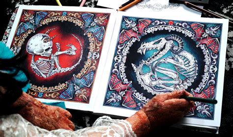 The Beauty Of Horror Are The Creepiest Adult Coloring