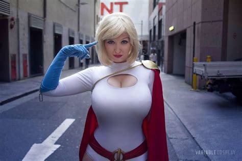 Busty Power Girl Cosplayer Cosplay Know Your Meme