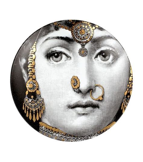 Fornasetti Tema E Variazioni Wall Plate No 228 Available To Buy At