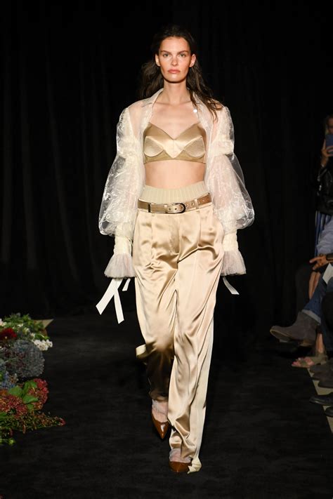 Danielle Frankel Bridal Fall 2020 Collection Vogue Bridal Fashion Week Fashion Pleated
