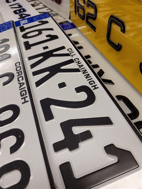 Metal Pressed German Number Plates Nct Approved And Road Legal Grand