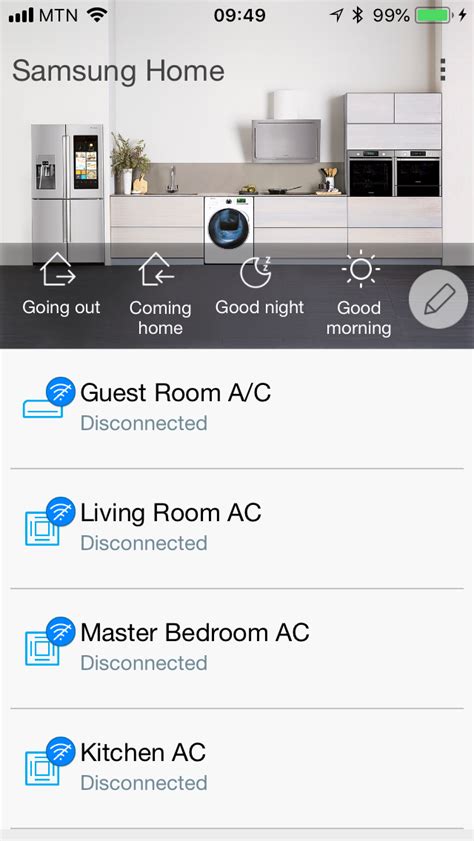 Whether you want to update intelligent hub or download it again. Solved: Smart home App - not working - Samsung Community