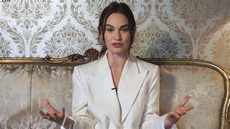 Lily James Talks ‘making Mistakes In Resurfaced Video Amid Dominic
