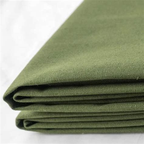 Pe Laminated Green Woven Cotton Tarpaulin Thickness 5 Mm Size 1