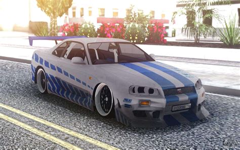 This is an enhanced version of that gif. Nissan Skyline R34 FnF Sport para GTA San Andreas