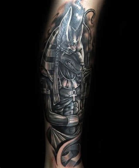 Amazing anubis tattoos design idea. 100 Anubis Tattoo Designs For Men - Egyptian Canine Ink Ideas