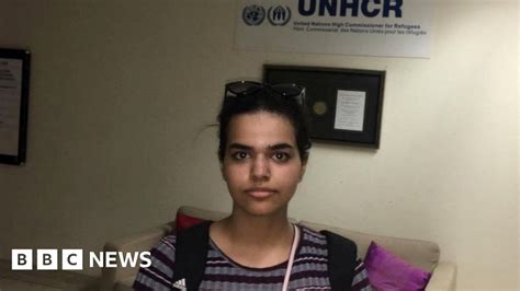 Rahaf Al Qunun Saudi Teen Granted Asylum In Canada Bbc News