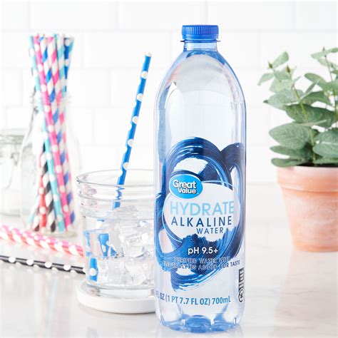 Great Value Hydrate Alkaline Water 237 Fl Oz 15 Count