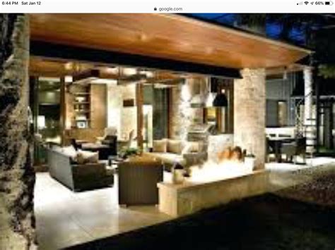 Pin By Ron Nagai On Backyard Fireplaces Ranch House Remodel Patio